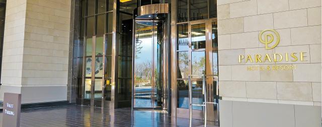 Paradise City Hotel & Resort | Tournex tourniquetdeur | Boon Edam 