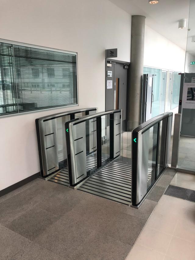 Speed Gates Security Entrance Modernisation