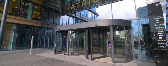 Projecten | Tourniket Buiten Atrium | Boon Edam