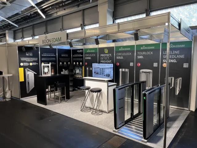 Gilgen & Boon Edam bundelen krachten op SicherheitsExpo in München