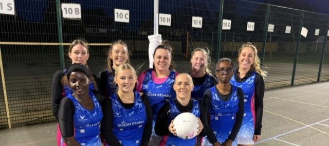 Boon Edam Team Ice Netball Photo