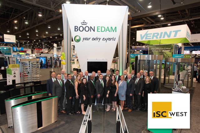 ISC West Booth 2021 Boon Edam
