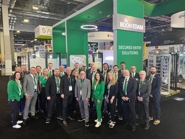 Boon Edam Team Photo Tradeshow 2026